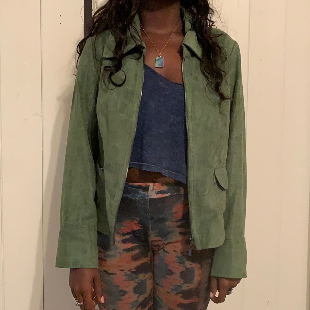 Green women’s jacket